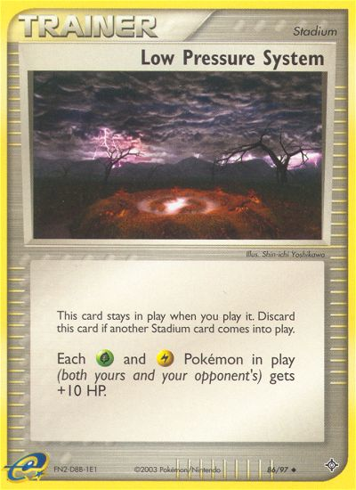 Low Pressure System (86/97) [EX: Dragon] | Deep Dive Games St. Marys