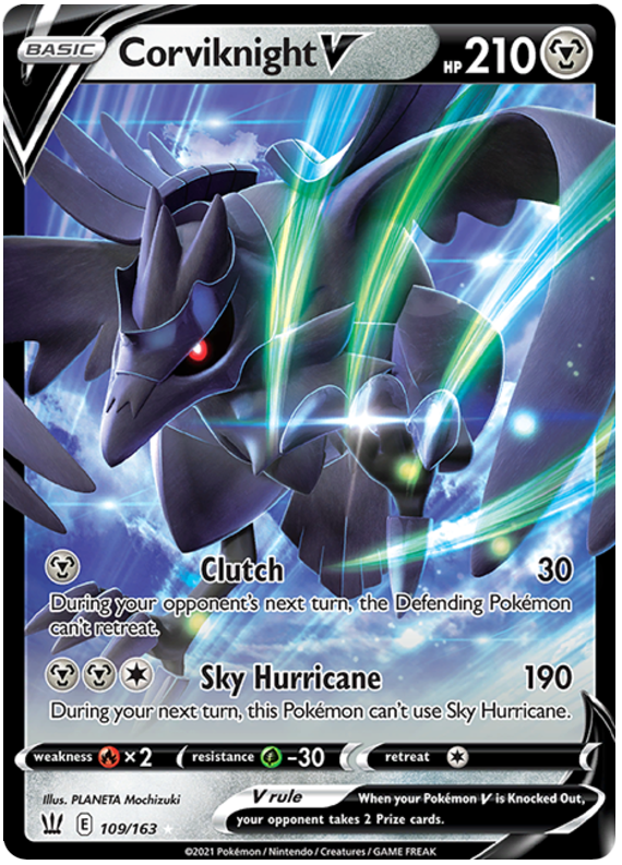 Corviknight V (109/163) [Sword & Shield: Battle Styles] | Deep Dive Games St. Marys
