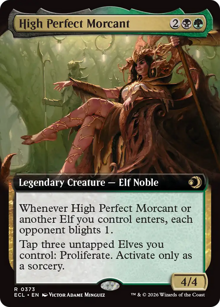 High Perfect Morcant (Extended Art) [Lorwyn Eclipsed] | Deep Dive Games St. Marys