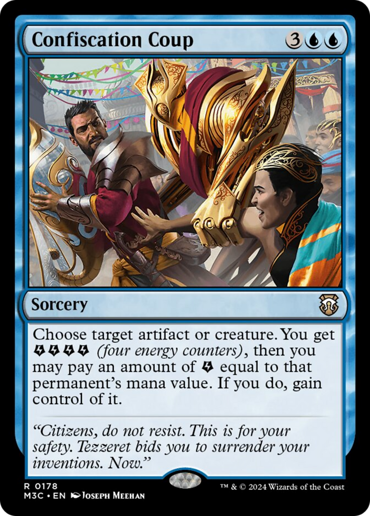 Confiscation Coup [Modern Horizons 3 Commander] | Deep Dive Games St. Marys