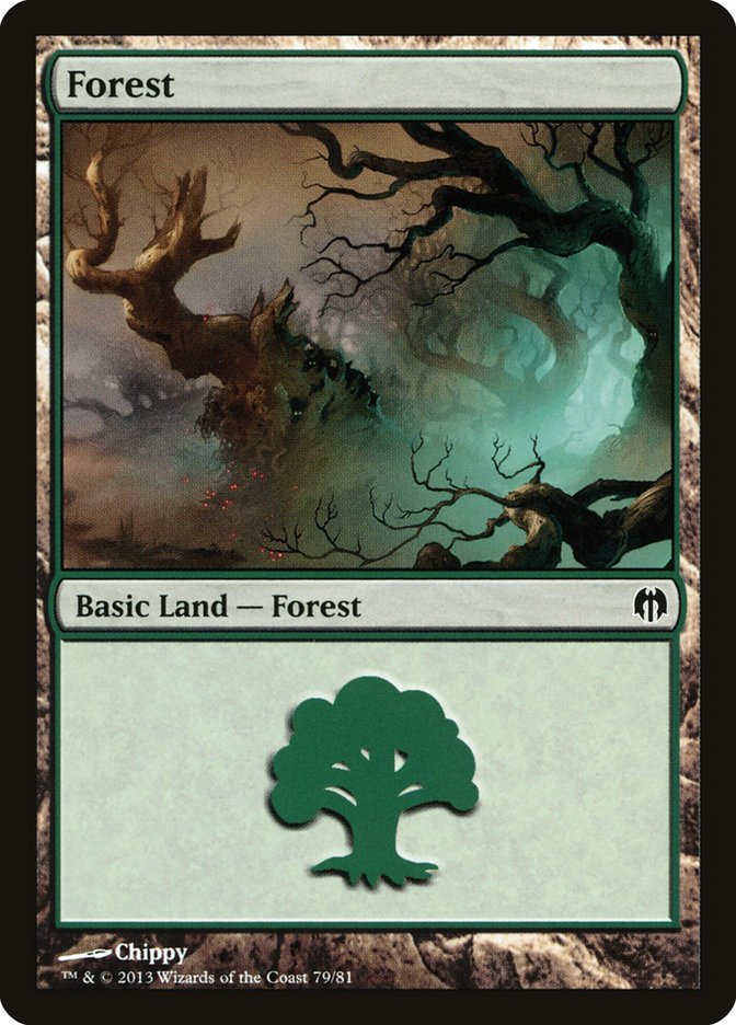 Forest (79) [Duel Decks: Heroes vs. Monsters] | Deep Dive Games St. Marys