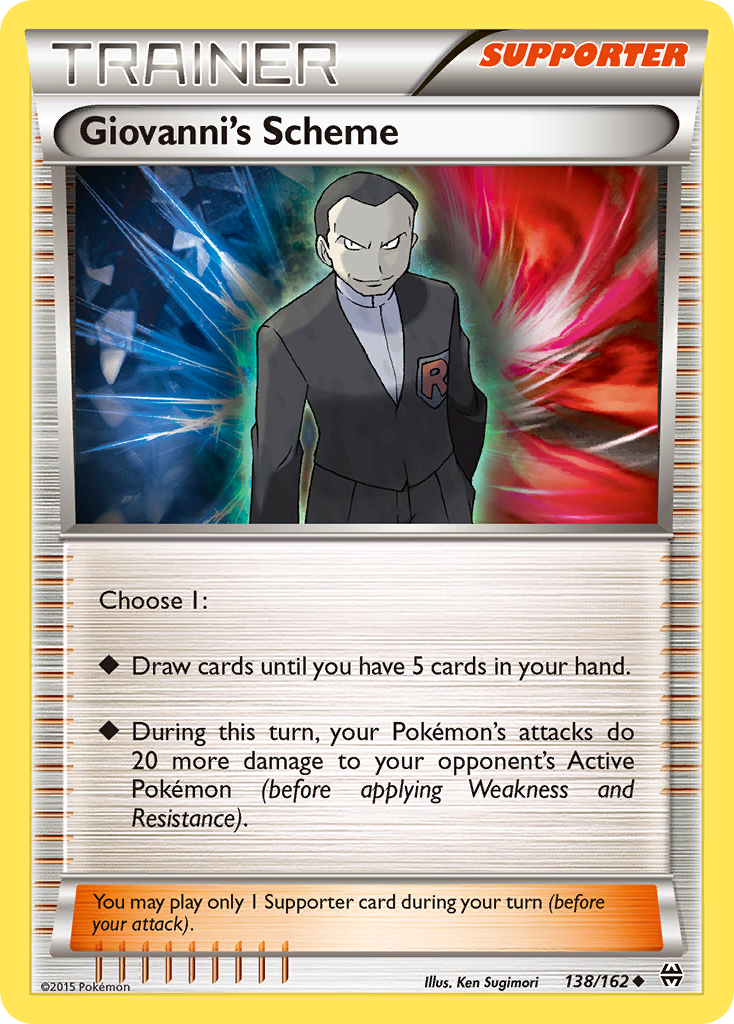 Giovanni's Scheme (138/162) [XY: BREAKthrough] | Deep Dive Games St. Marys
