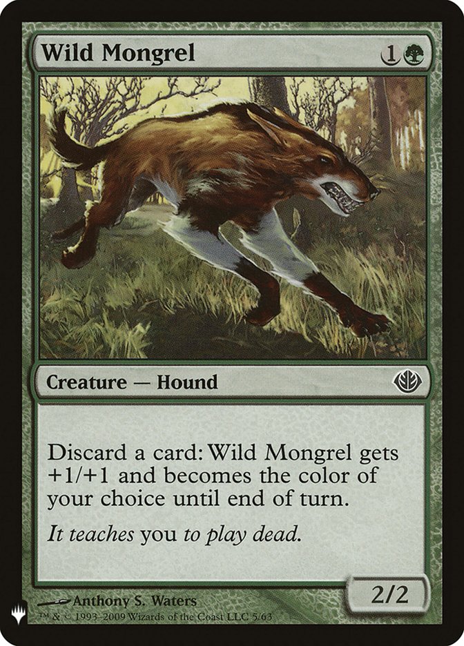 Wild Mongrel [Mystery Booster] | Deep Dive Games St. Marys