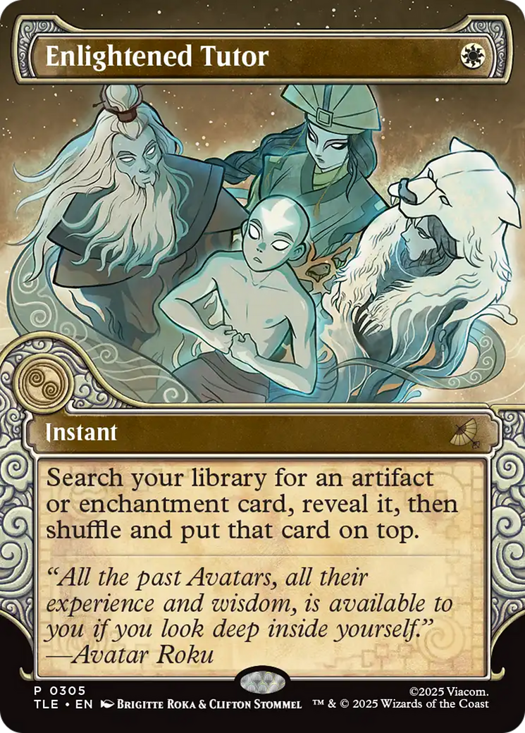 Enlightened Tutor (Showcase) [Avatar: The Last Airbender: Eternal-Legal] | Deep Dive Games St. Marys