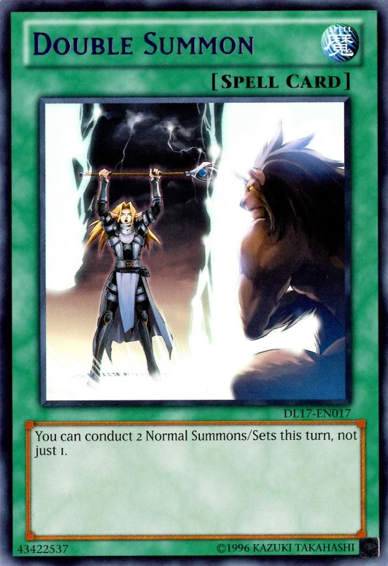 Double Summon (Purple) [DL17-EN017] Rare | Deep Dive Games St. Marys