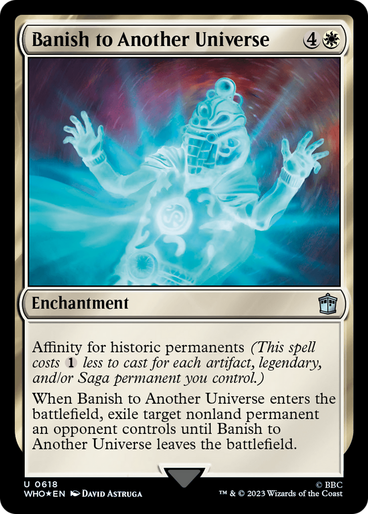 Banish to Another Universe (Surge Foil) [Doctor Who] | Deep Dive Games St. Marys