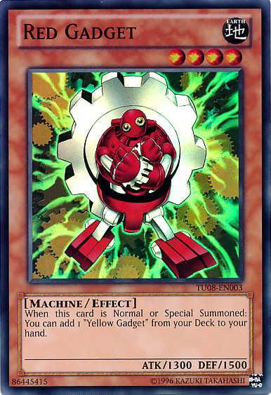 Red Gadget [TU08-EN003] Super Rare | Deep Dive Games St. Marys