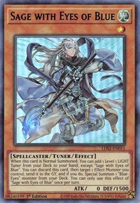 Sage with Eyes of Blue (Blue) [LDS2-EN011] Ultra Rare | Deep Dive Games St. Marys