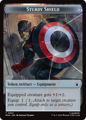 The Tiger God // Sturdy Shield Double-Sided Token [Marvel Super Heroes Tokens] | Deep Dive Games St. Marys