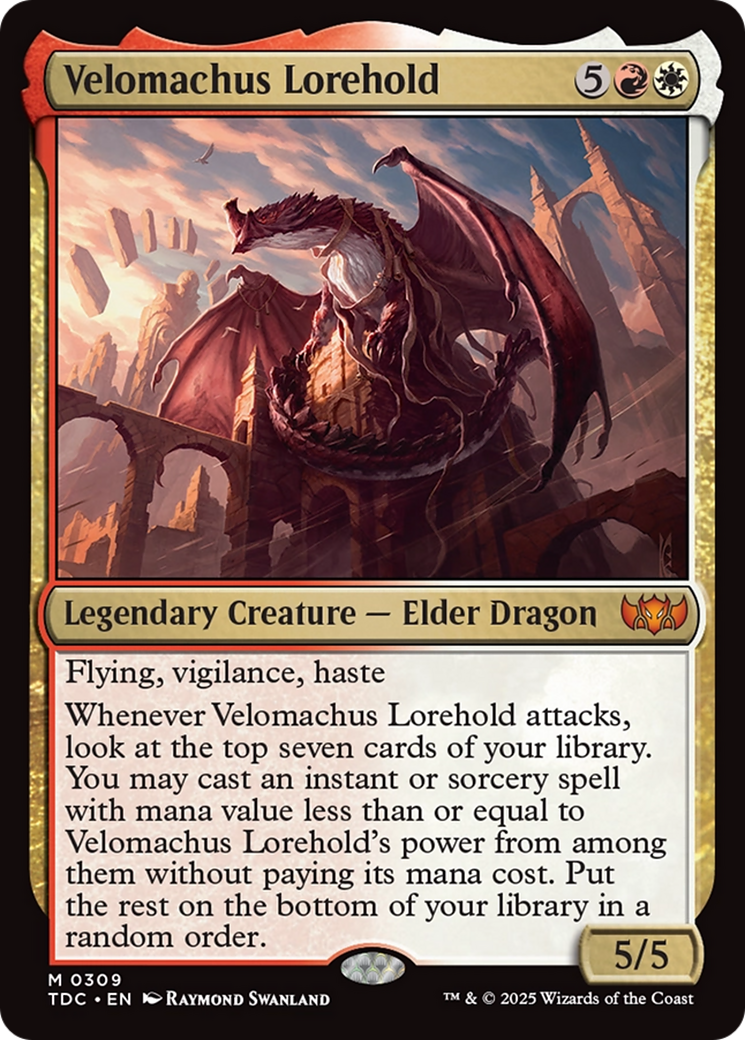 Velomachus Lorehold [Tarkir: Dragonstorm Commander] | Deep Dive Games St. Marys