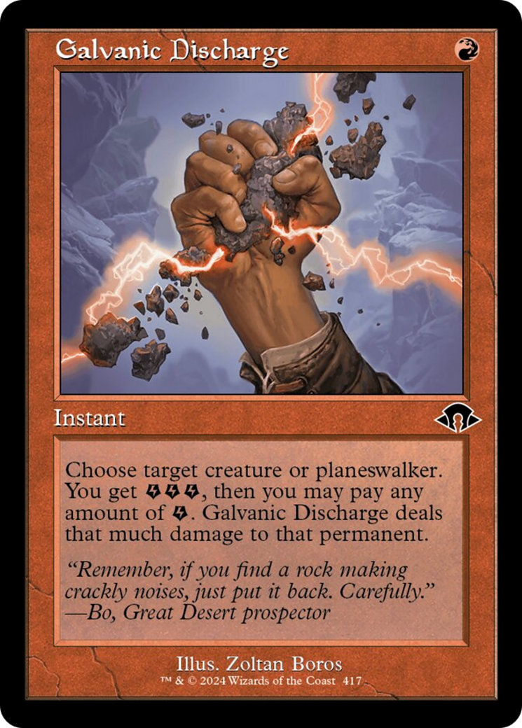 Galvanic Discharge (Retro) [Modern Horizons 3] | Deep Dive Games St. Marys