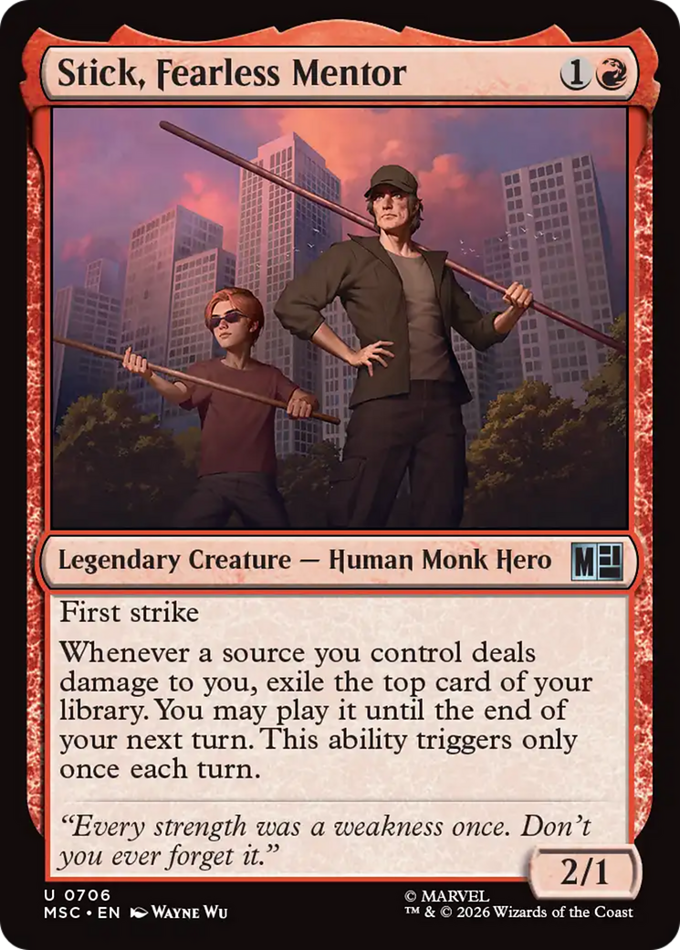 Stick, Fearless Mentor [Marvel Super Heroes Commander] | Deep Dive Games St. Marys