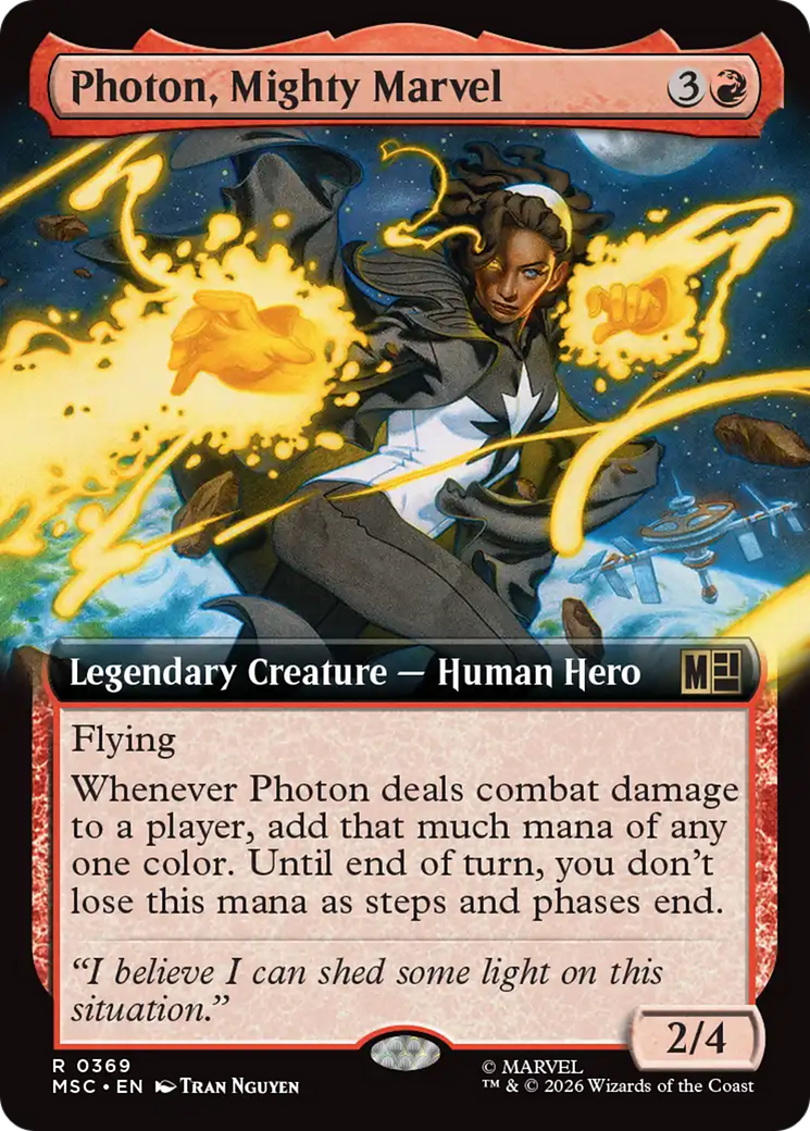 Photon, Mighty Marvel (Extended Art) [Marvel Super Heroes Commander] | Deep Dive Games St. Marys