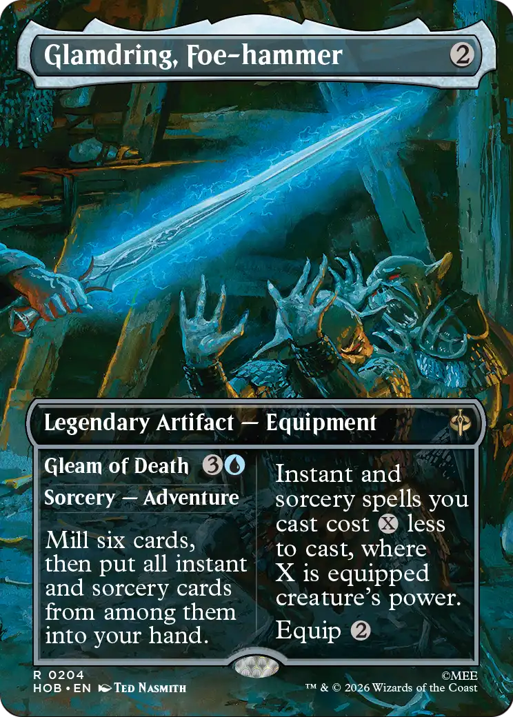 Glamdring, Foe-hammer (Borderless) [The Hobbit] | Deep Dive Games St. Marys