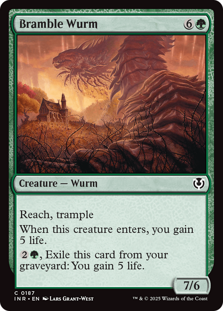 Bramble Wurm [Innistrad Remastered] | Deep Dive Games St. Marys
