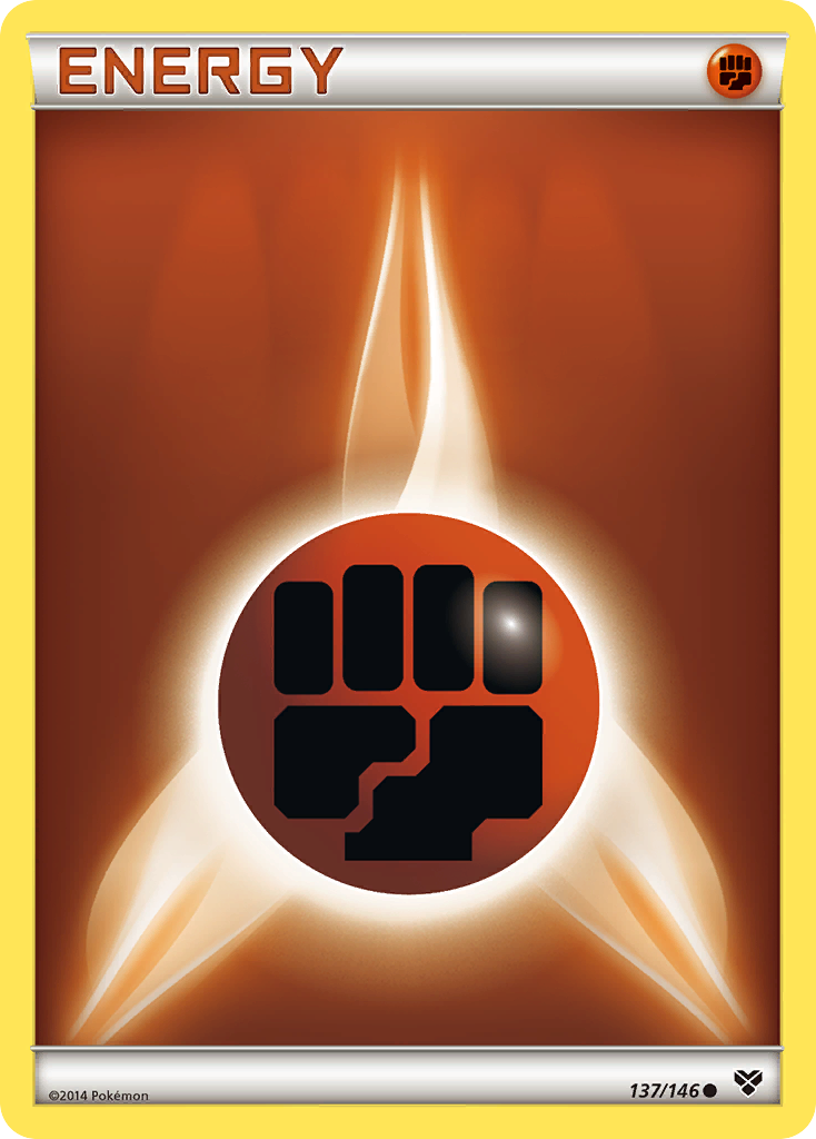 Fighting Energy (137/146) [XY: Base Set] | Deep Dive Games St. Marys