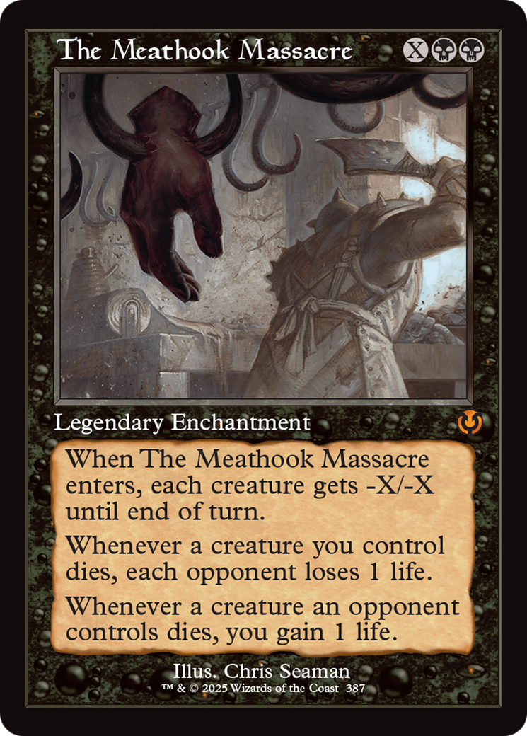 The Meathook Massacre (Retro Frame) [Innistrad Remastered] | Deep Dive Games St. Marys