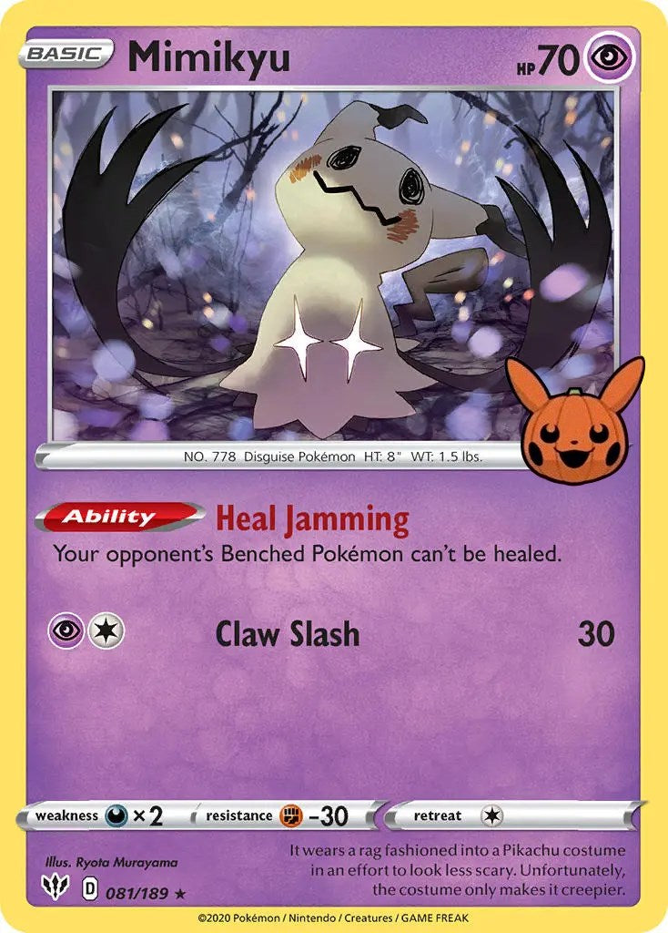Mimikyu (081/189) [Trick or Trade] | Deep Dive Games St. Marys