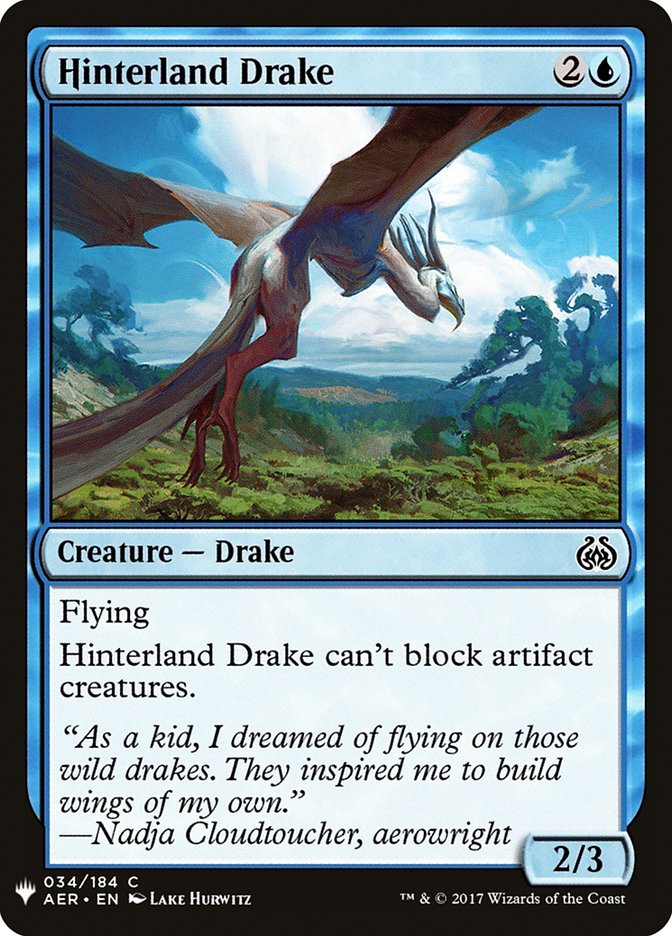 Hinterland Drake [Mystery Booster] | Deep Dive Games St. Marys