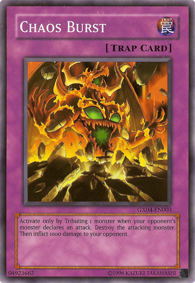 Chaos Burst (GX Tag Force 2) [GX04-EN003] Super Rare | Deep Dive Games St. Marys