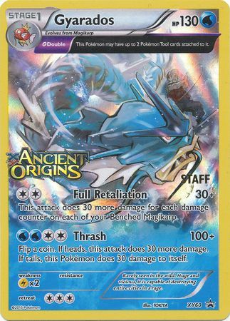 Gyarados (XY60) (Staff) [XY: Black Star Promos] | Deep Dive Games St. Marys