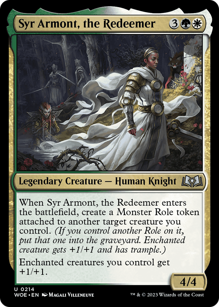 Syr Armont, the Redeemer [Wilds of Eldraine] | Deep Dive Games St. Marys