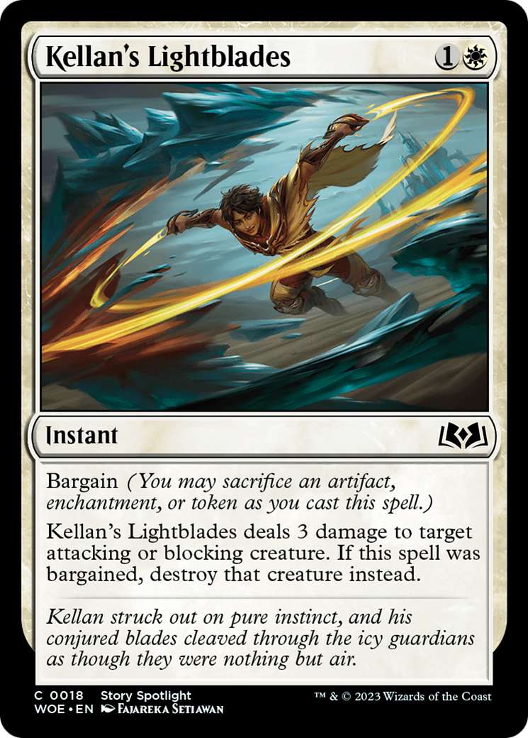 Kellan's Lightblades [Wilds of Eldraine] | Deep Dive Games St. Marys