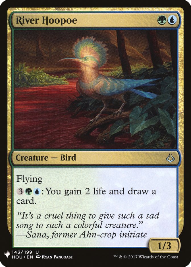 River Hoopoe [Mystery Booster] | Deep Dive Games St. Marys