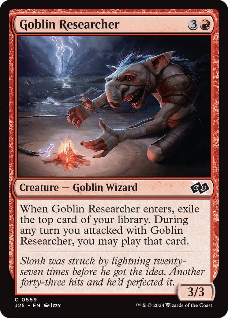 Goblin Researcher [Foundations Jumpstart] | Deep Dive Games St. Marys