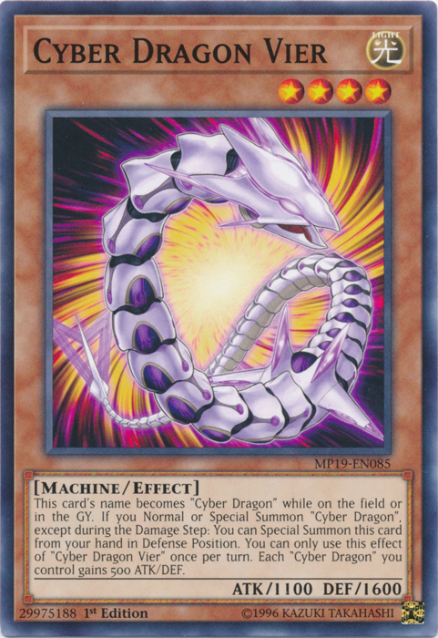 Cyber Dragon Vier [MP19-EN085] Common | Deep Dive Games St. Marys