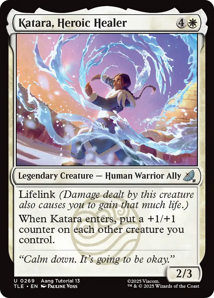 Katara, Heroic Healer (0269) [Avatar: The Last Airbender: Eternal-Legal] | Deep Dive Games St. Marys