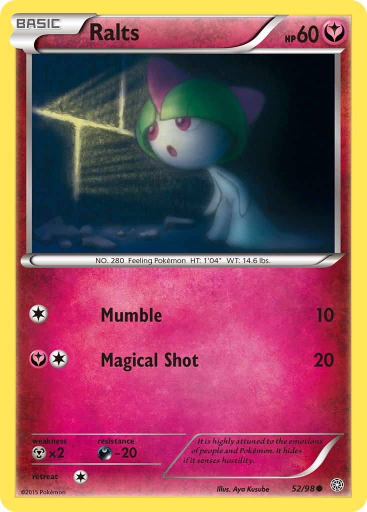Ralts (52/98) [XY: Ancient Origins] | Deep Dive Games St. Marys