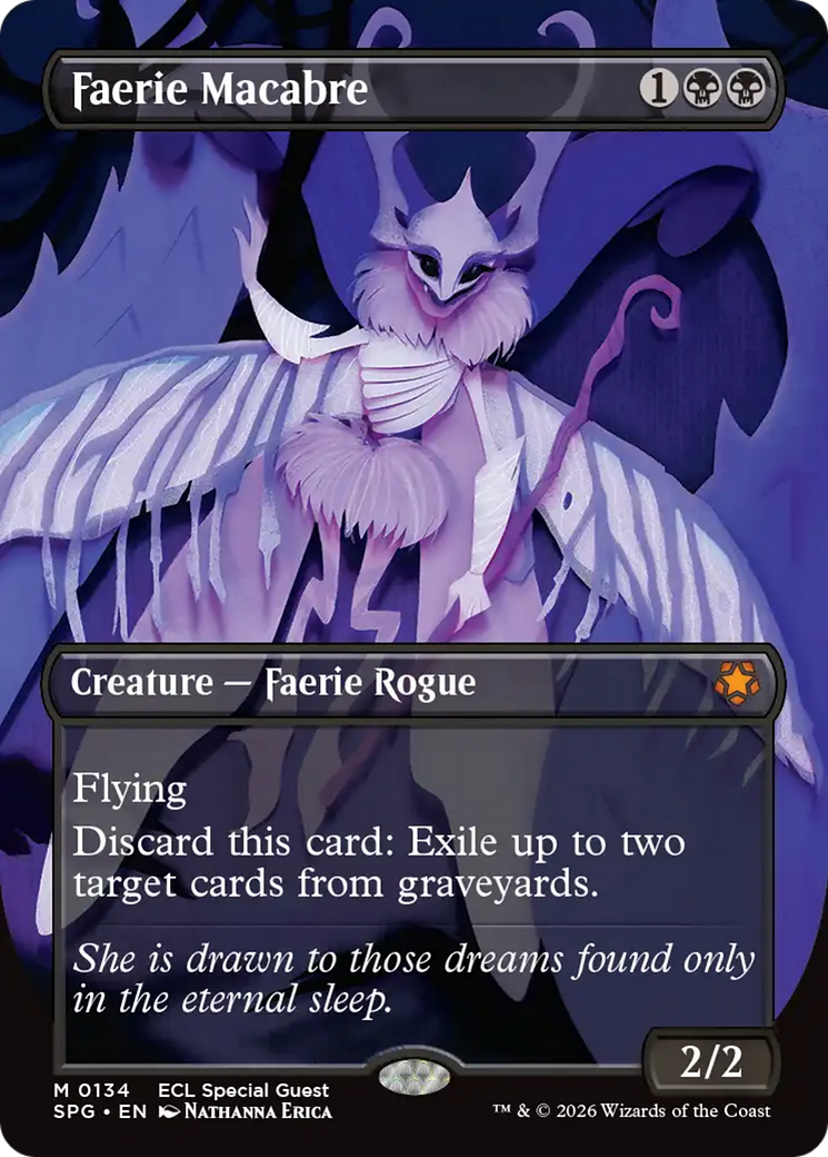 Faerie Macabre (Borderless) [Lorwyn Eclipsed Special Guests] | Deep Dive Games St. Marys