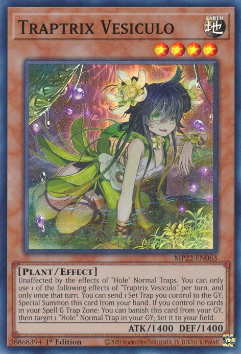 Traptrix Vesiculo [MP22-EN063] Super Rare | Deep Dive Games St. Marys