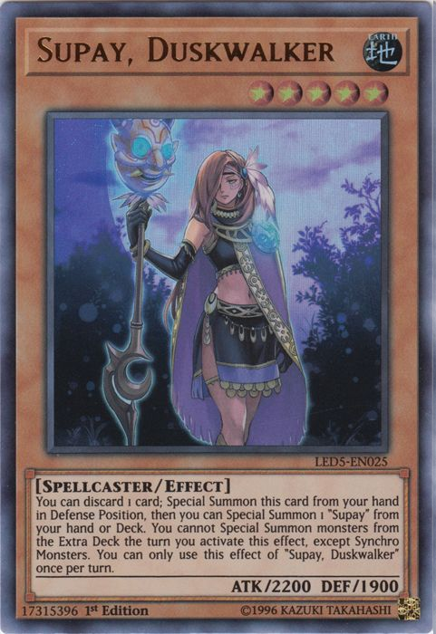 Supay, Duskwalker [LED5-EN025] Ultra Rare | Deep Dive Games St. Marys