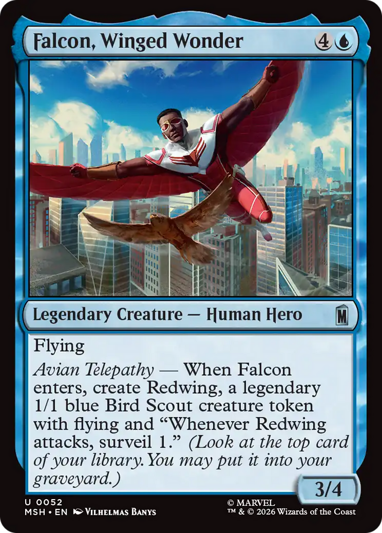 Falcon, Winged Wonder [Marvel Super Heroes] | Deep Dive Games St. Marys