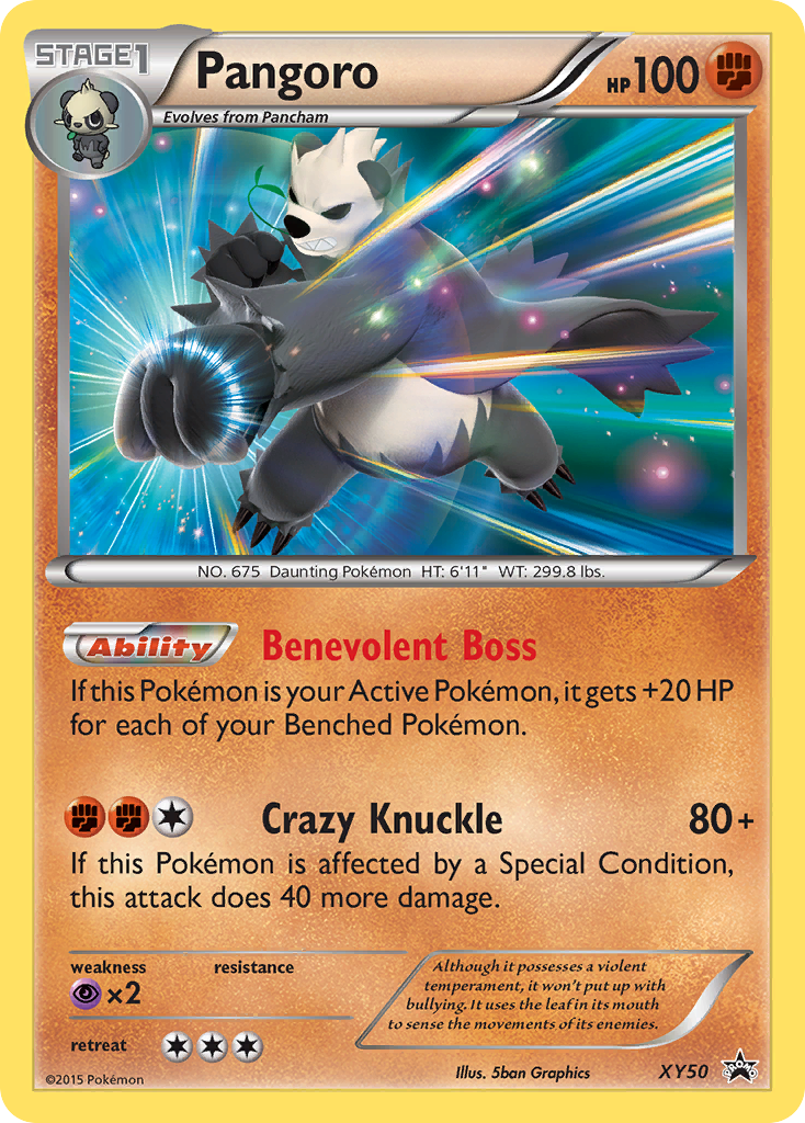 Pangoro (XY50) [XY: Black Star Promos] | Deep Dive Games St. Marys