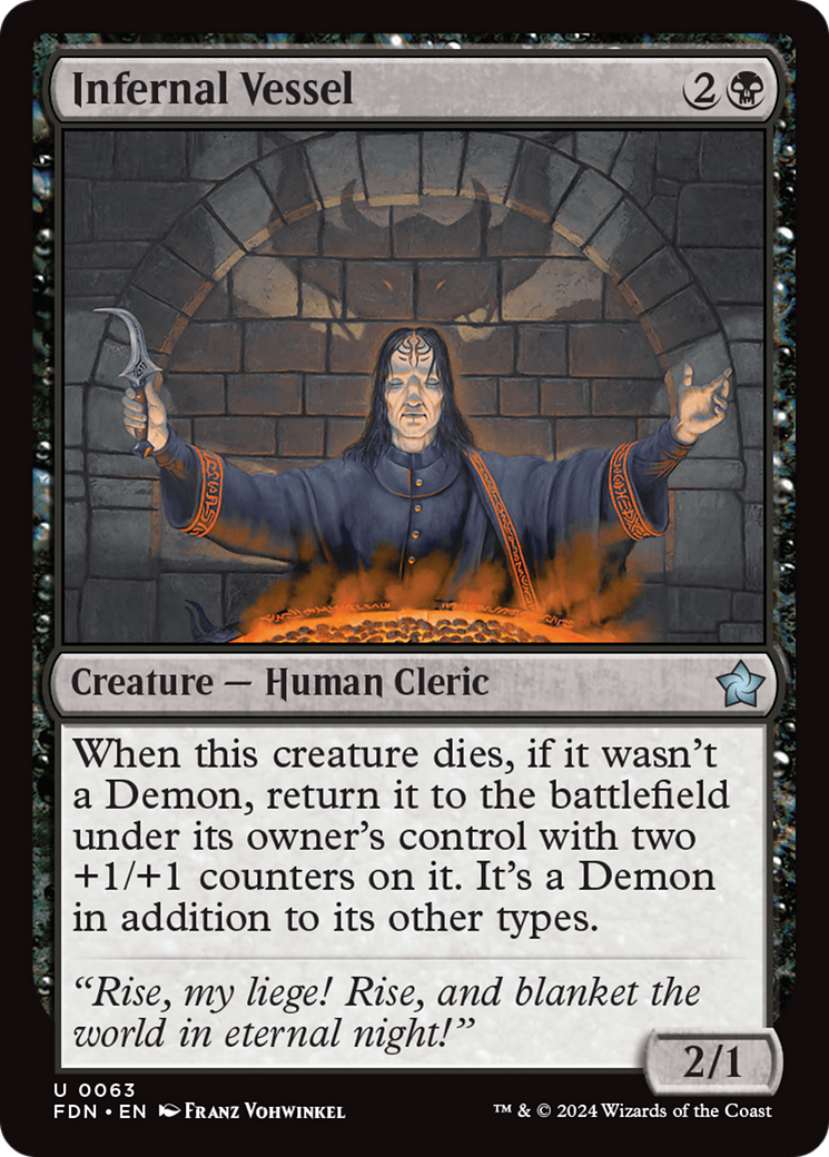 Infernal Vessel [Foundations] | Deep Dive Games St. Marys