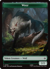 Goblin Army (0003) // Wolf Double-Sided Token [The Hobbit Tokens] | Deep Dive Games St. Marys