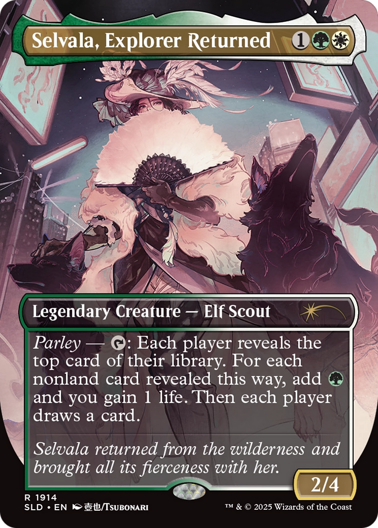 Selvala, Explorer Returned (Rainbow Foil) [Secret Lair Drop Series] | Deep Dive Games St. Marys
