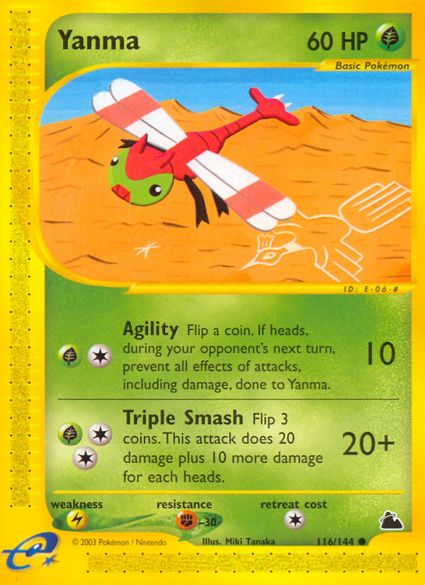 Yanma (116/144) [Skyridge] | Deep Dive Games St. Marys