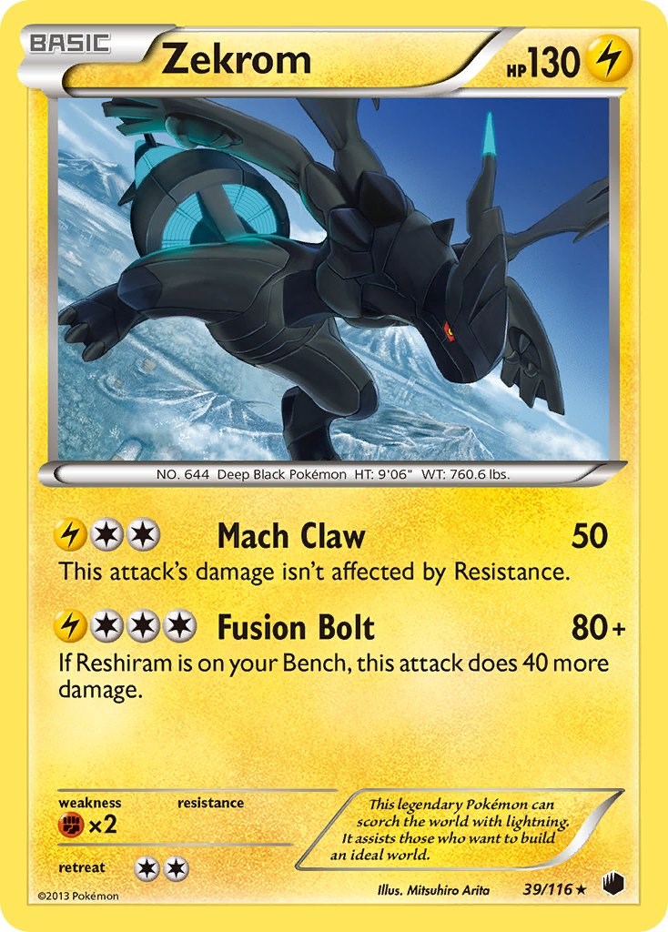 Zekrom (39/116) [Black & White: Plasma Freeze] | Deep Dive Games St. Marys