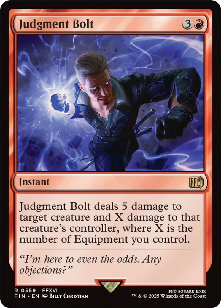 Judgment Bolt [FINAL FANTASY] | Deep Dive Games St. Marys