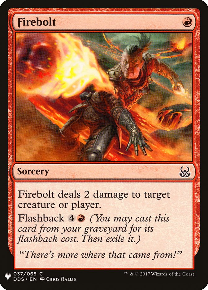 Firebolt [Mystery Booster] | Deep Dive Games St. Marys