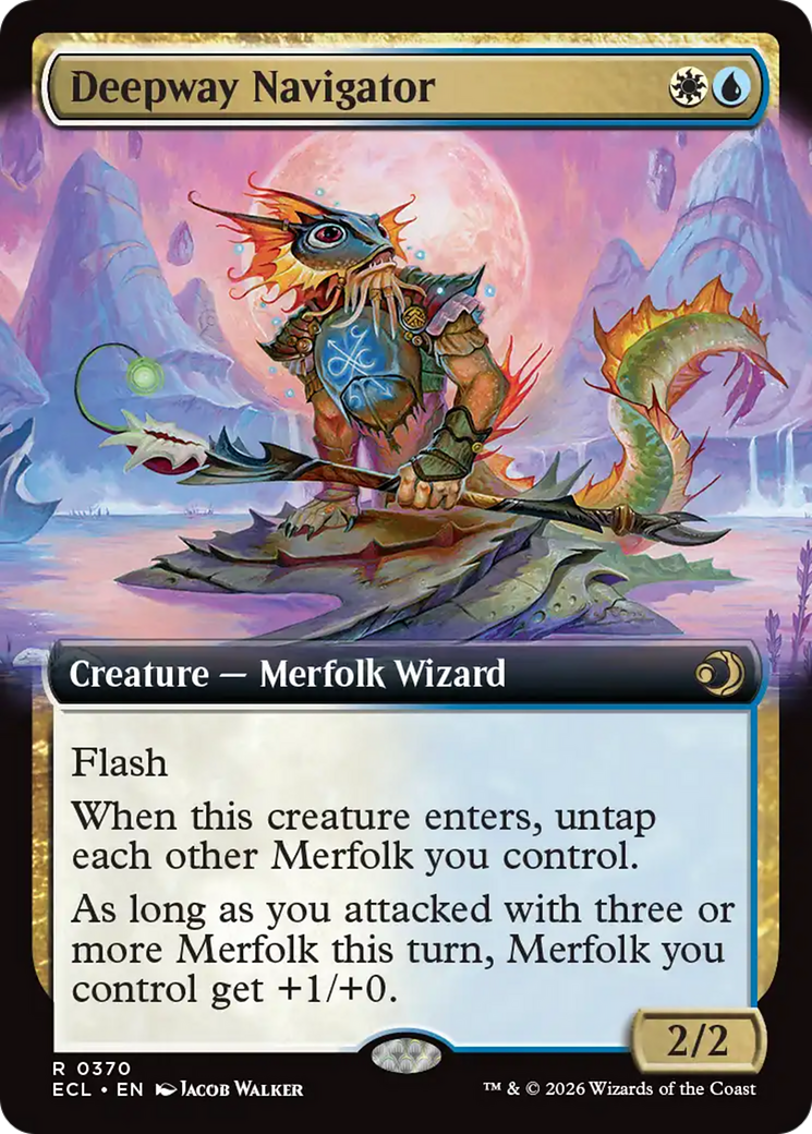 Deepway Navigator (Extended Art) [Lorwyn Eclipsed] | Deep Dive Games St. Marys
