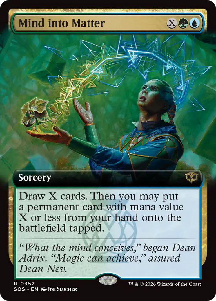 Mind into Matter (Extended Art) [Secrets of Strixhaven] | Deep Dive Games St. Marys
