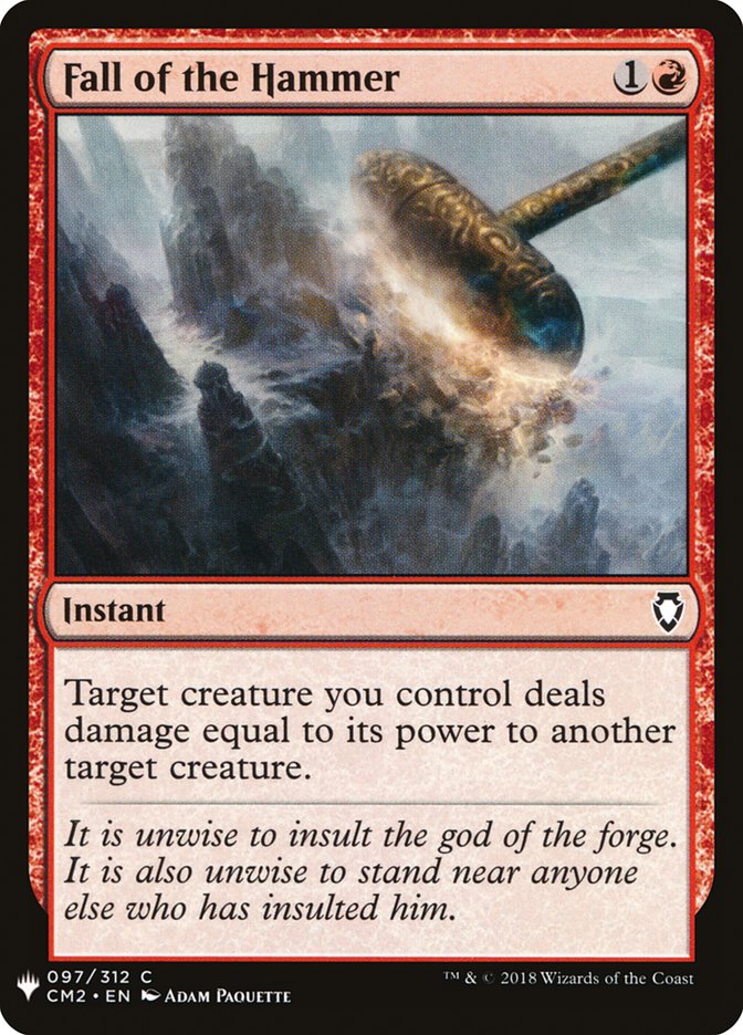 Fall of the Hammer [Mystery Booster] | Deep Dive Games St. Marys