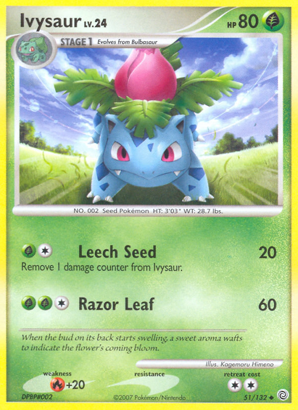Ivysaur (51/132) [Diamond & Pearl: Secret Wonders] | Deep Dive Games St. Marys