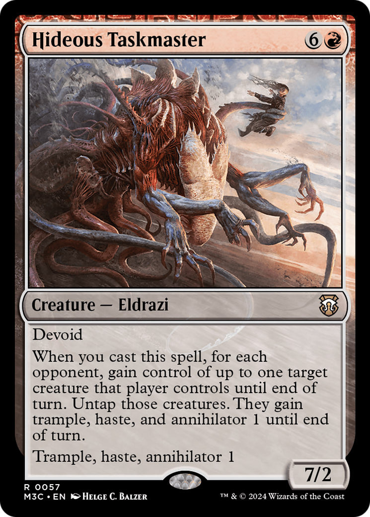 Hideous Taskmaster [Modern Horizons 3 Commander] | Deep Dive Games St. Marys