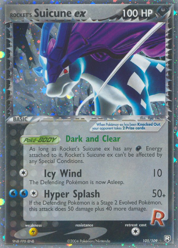 Rocket's Suicune ex (105/109) [EX: Team Rocket Returns] | Deep Dive Games St. Marys